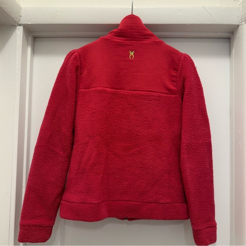 Dudley Stephens Raspberry Teddy Jacket - Picture 3 of 4